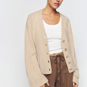 Reformation Novara Wool Cardigan